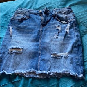 Jean skirt
